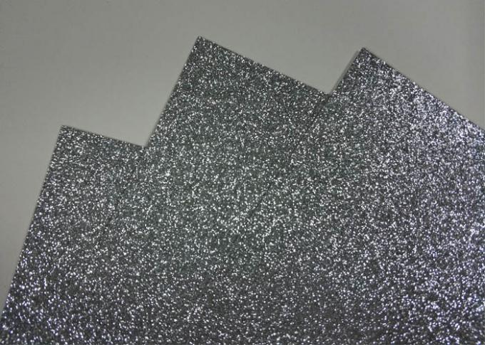 Silbernes Wasser aktiviertes selbstklebendes Funkeln-Papier 12" * 12" mit riesigem Rolls