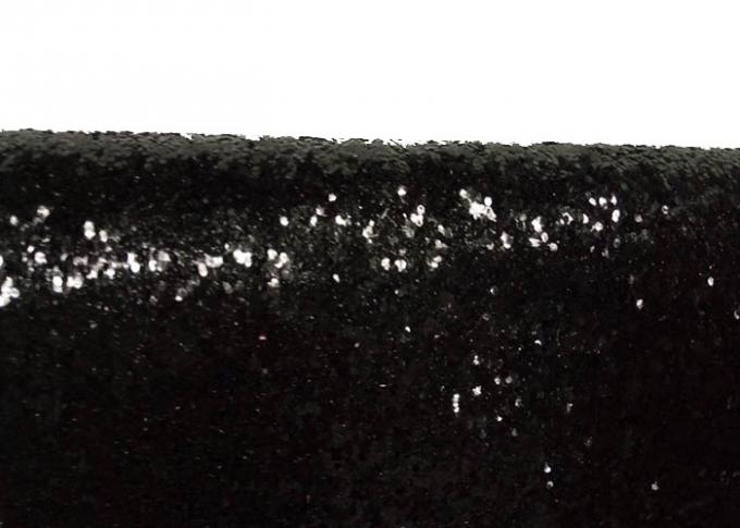 PU-Textilklumpige Funkeln-Gewebe-Wandverkleidungs-schwarze Tapete 25cm*138cm